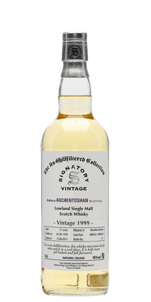 Auchentoshan 15 Year Old 1999 - Un-Chillfiltered (Signatory)