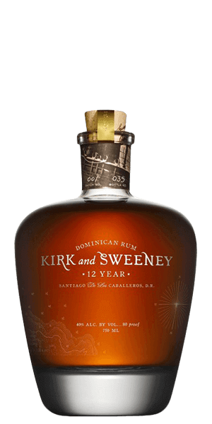 Kirk and Sweeney 12 Year Old Rum