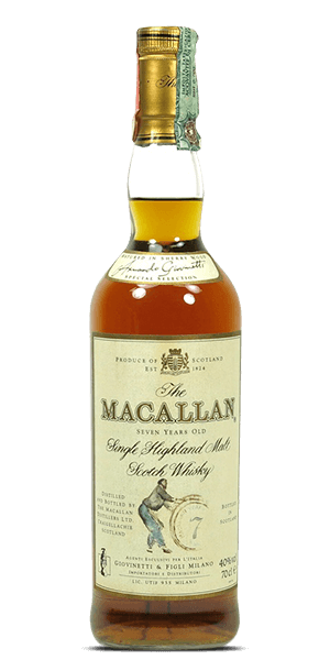 The Macallan 7 Year Old Armando Giovinetti Special Selection