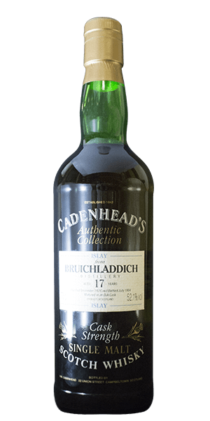 Cadenhead's Bruichladdich 17 Year Old 1976 Cask Strength