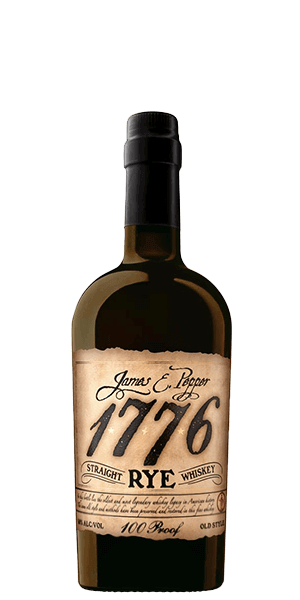 James E. Pepper 1776 100 Proof Rye Whiskey