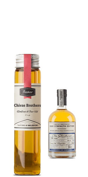Chivas Brothers Cask Strength Edition Glenlivet 18 Year Old (Tasting sample)