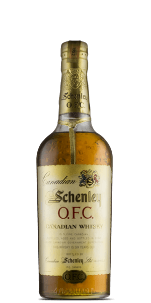 Schenley O.F.C. 6 Year Old Canadian Whisky 1952
