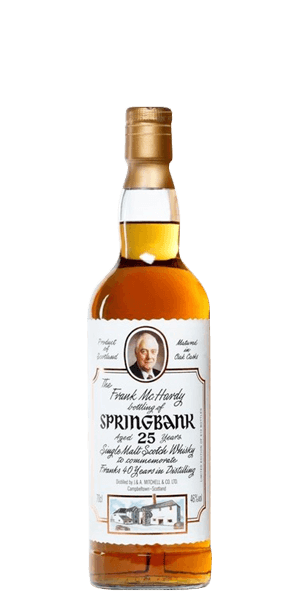 Springbank 25 Year Old Frank McHardy Bottling