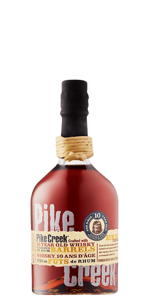 Pike Creek 10 Year Old Rum Barrel Finished Canadian Whisky