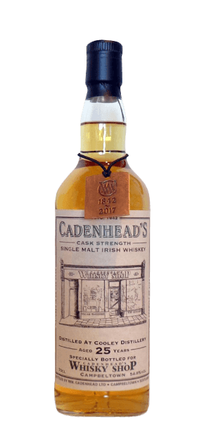 Cooley 25 Year Old 1992 (Exclusive Cadenhead Whisky Shop Bottling)