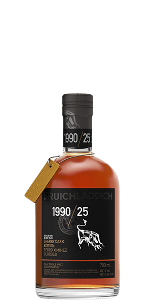 Bruichladdich 25 Year Old 1990 PX Sherry Cask Edition