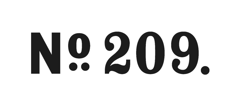 No. 209 Reviews