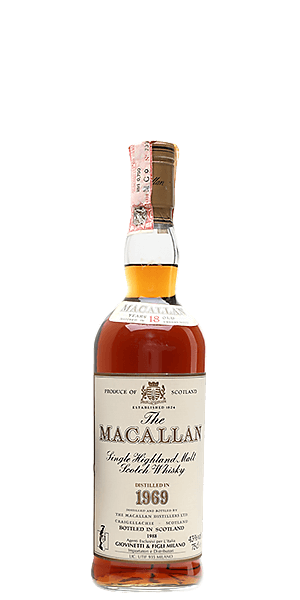 The Macallan 18 Year Old 1969