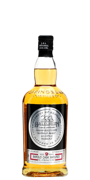 Hazelburn 9 Year Old Barolo Wood