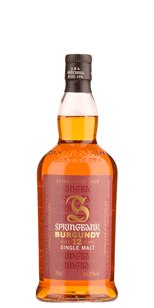 Springbank 12 Year Old Burgundy Wood