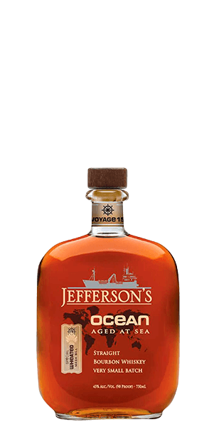 Jefferson's Ocean Aged at Sea Voyage 15 Bourbon