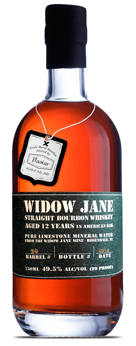 Widow Jane Flaviar Single Barrel 12 Year Old Bourbon 2018