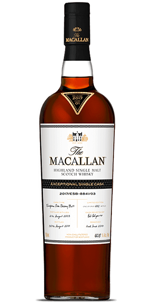 The Macallan Exceptional Single Cask 2017/ESB-8841/03