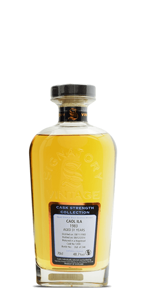 Signatory Caol Ila 1983 31 Year Old Cask Strength Collection