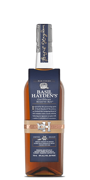 Basil Hayden's Caribbean Reserve Rye
