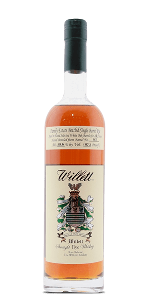 Willett Family Estate 6 Year Old Single Barrel Rye #147