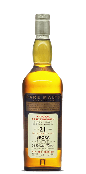 Brora 21 Year Old 1977 - Rare Malts