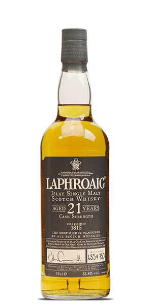 Laphroaig 21 Year Old Cask Strength