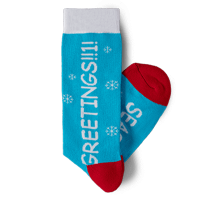 Greetings Socks