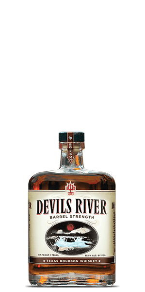 Devils River Barrel Strength Texas Bourbon Whiskey