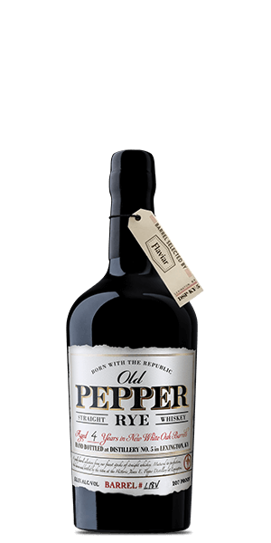 James E. Pepper 4 Year Old Rye Flaviar Barrel Select