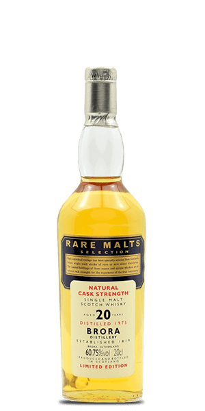 Brora 1975 20 Year Old Rare Malt