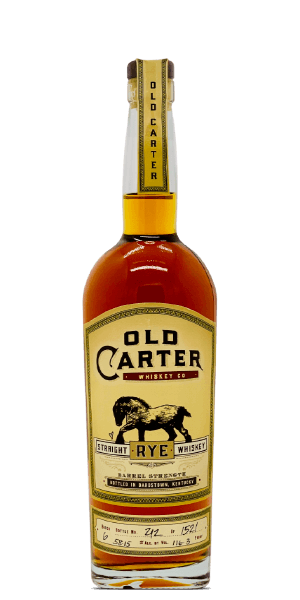 Old Carter Straight Rye Whiskey Batch 6