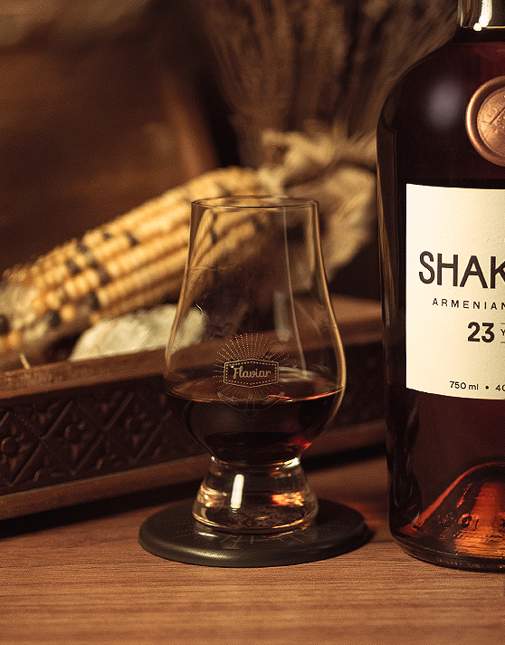 Whisky Glasses + Coasters